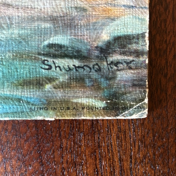 Fine Art Print Mountain Retreat by Shumaker # 407 11”x14” - Picture 5 of 8